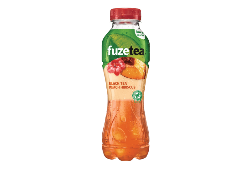 0.4 lt Fuze Tea Peach Hibiscus
