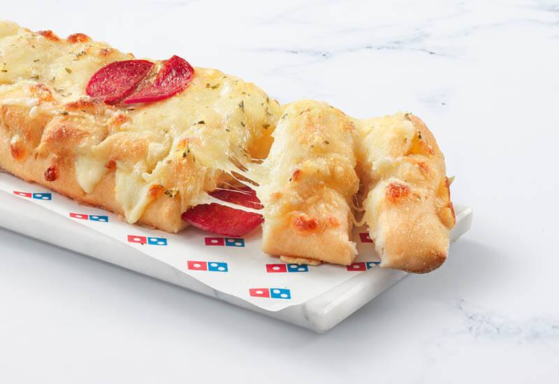 Stuffed Cheesy Bread Pepperoni