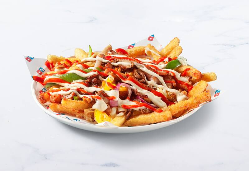 Loaded Fries Shoarma Supreme Domino's Pizza