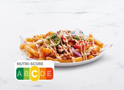 Loaded Fries Spicy Chicken Kebab