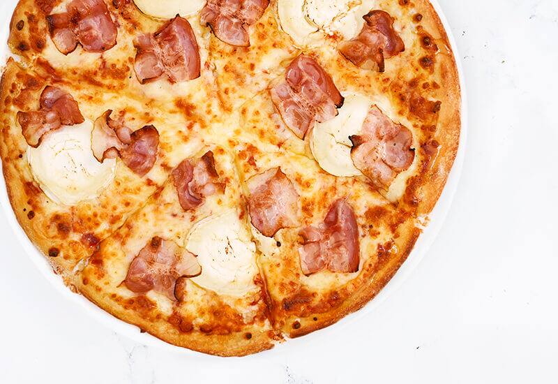 pizza Goatcheese Bacon