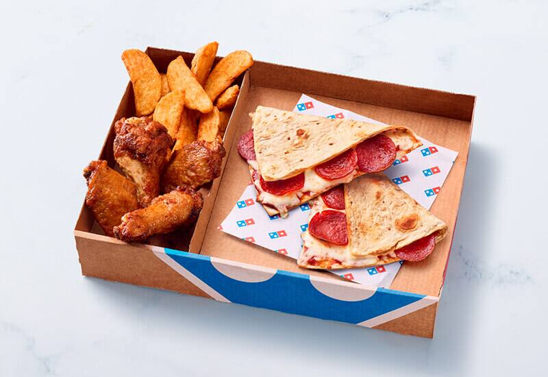 Meltzz Pepperoni + 2 sides