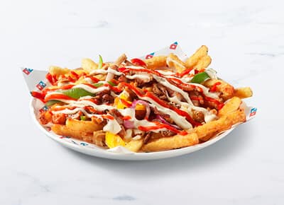 Frites chargées shoarma supreme